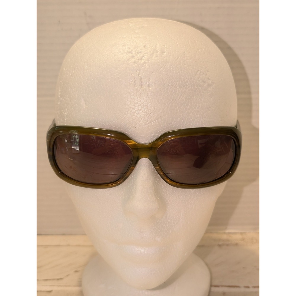 Dita Isola Gorgeous Womens Sunglasses Khaki Green Rare with Case